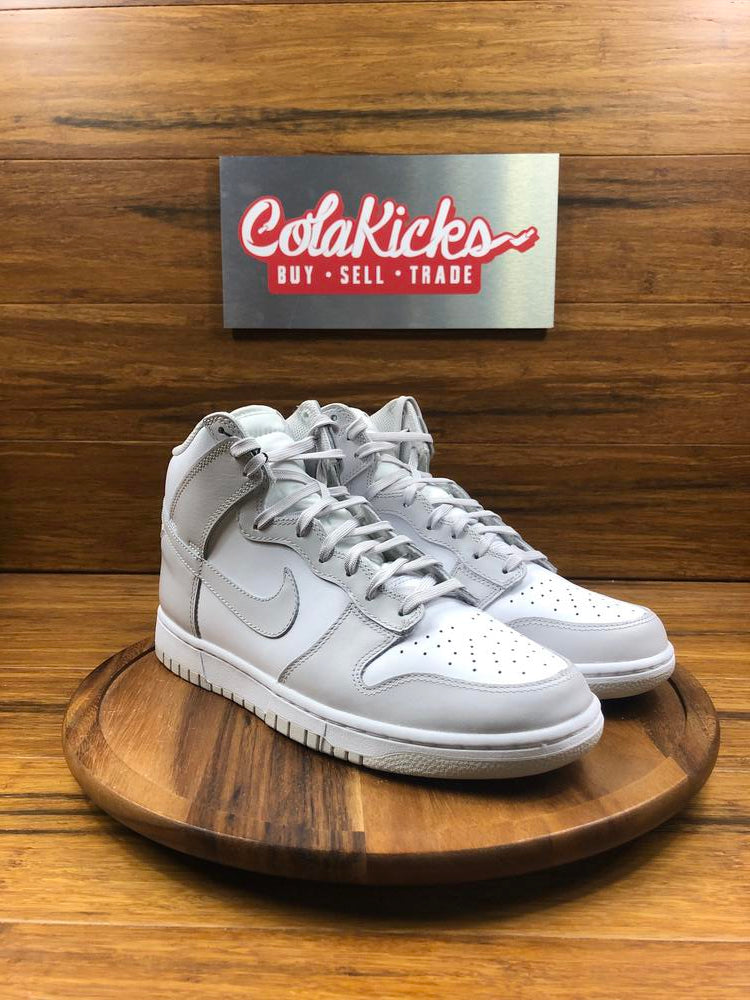 Nike Dunk High Retro White store Vast Grey 2021