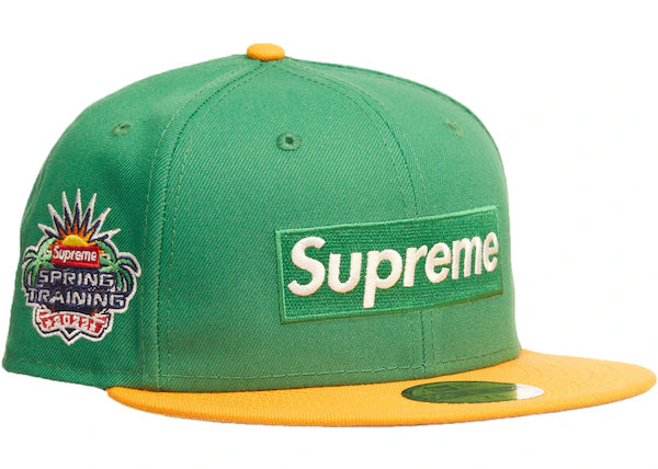 Supreme 2-Tone Box Logo New Era Green