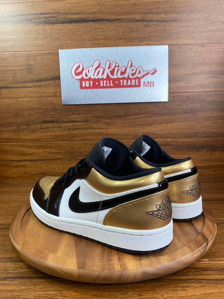 Jordan 1 Low Gold Toe