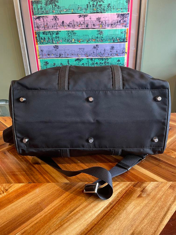 Black Nylon Duffle