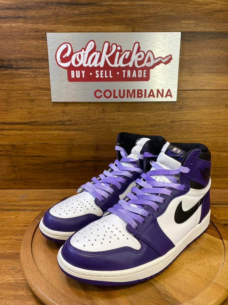 Jordan 1 Retro High Court Purple White