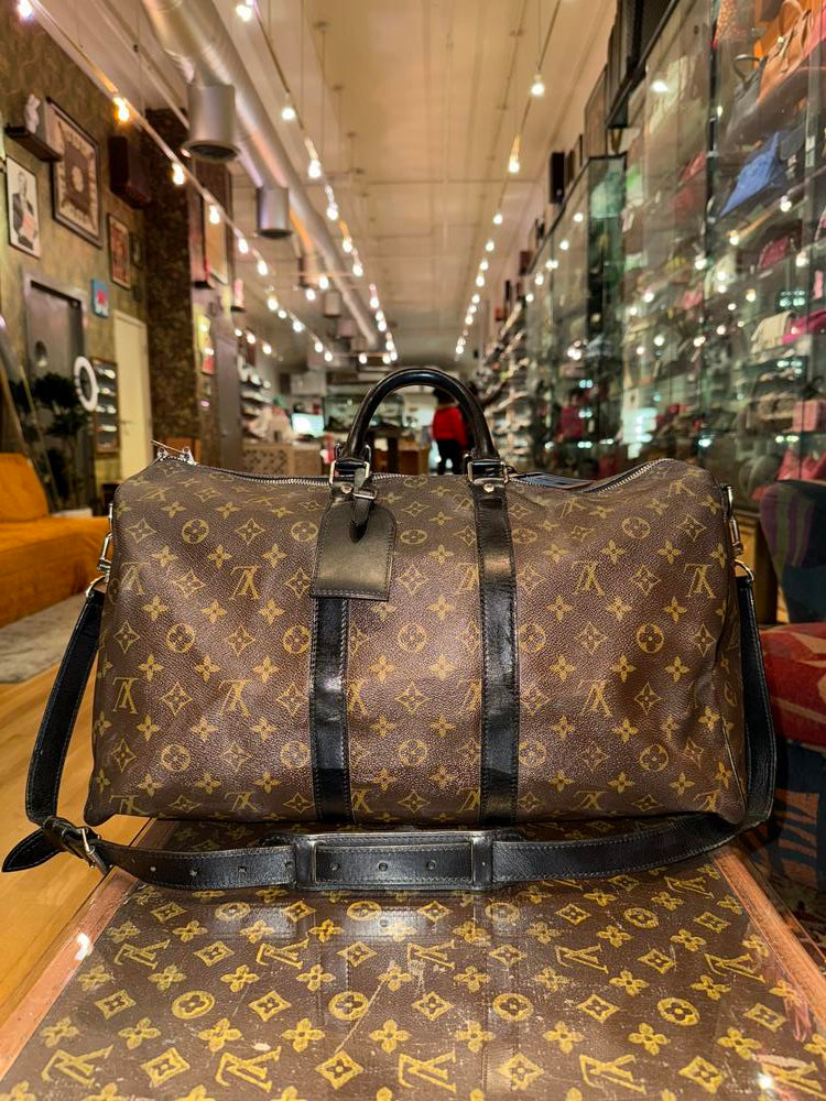 Louis Vuitton Monogram Macassar Bandouliere 45