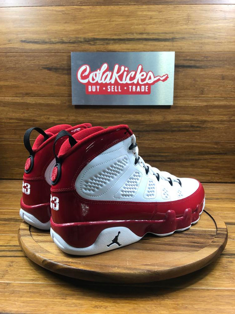 Jordan 9 Retro White Gym Red