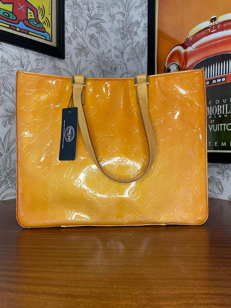 Louis Vuitton Vernis Zip Tote (Exterior Stains)