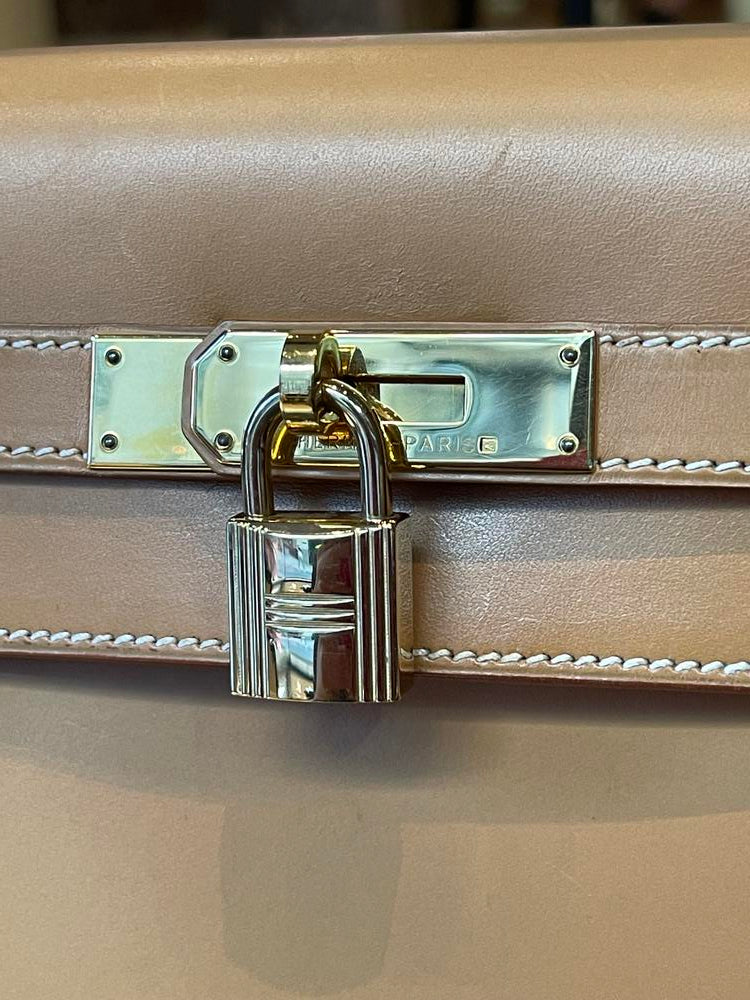 Hermes Kelly 32 Gold Chamonix 2000