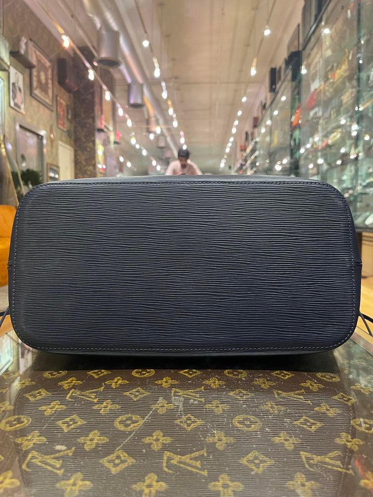 Louis Vuitton Neverfull MM Indigo Epi w/ Pouch