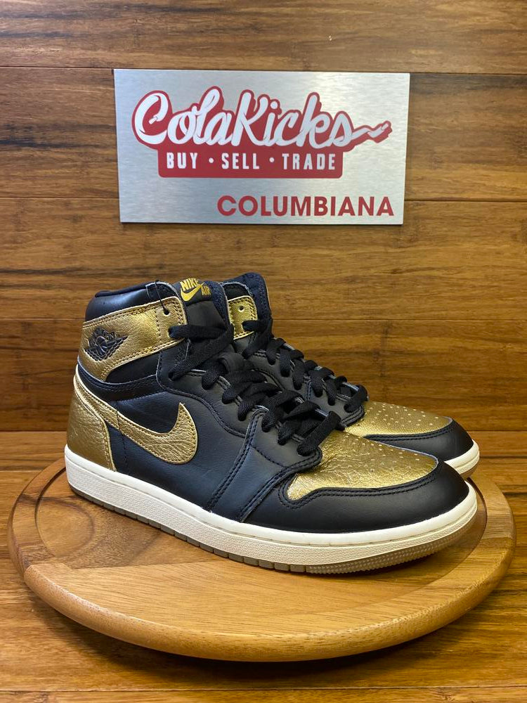 Jordan 1 Retro High OG Black Metallic Gold