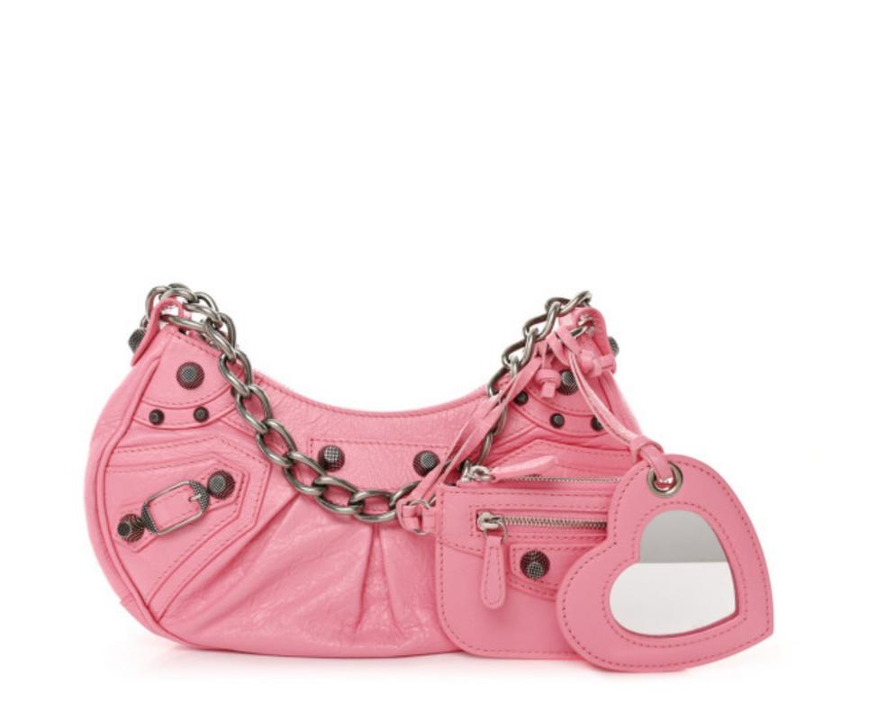 Balenciaga Le Cagole Shoulder Bag XS Pink