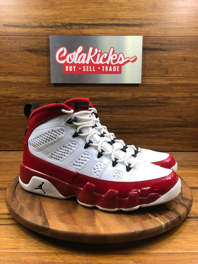 Jordan 9 Retro White Gym Red