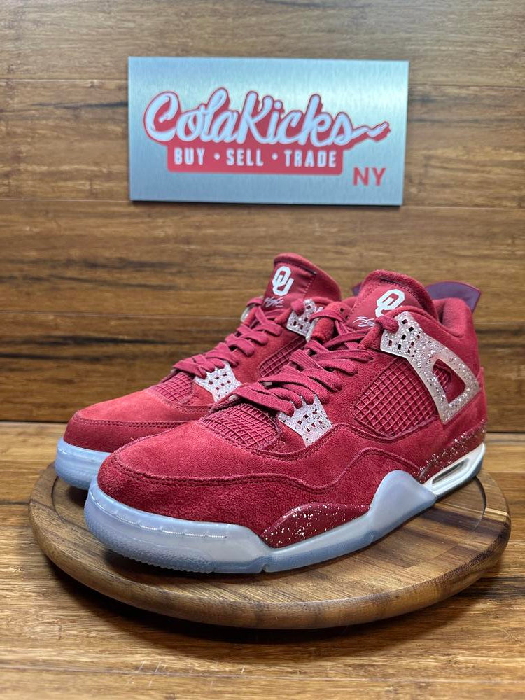 Jordan 4 Oklahoma Sooners PE