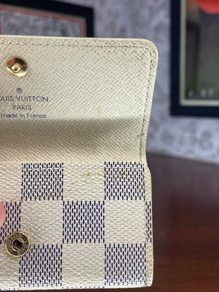 Louis Vuitton Damier Azur Key Holder