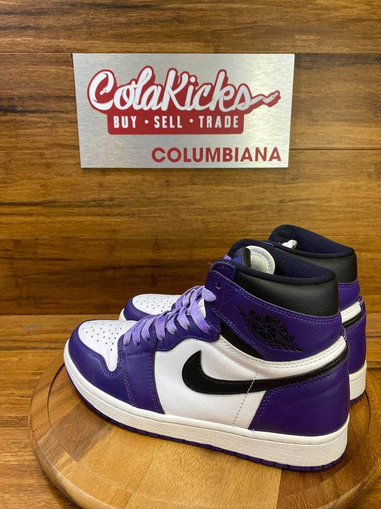 Jordan 1 Retro High Court Purple White