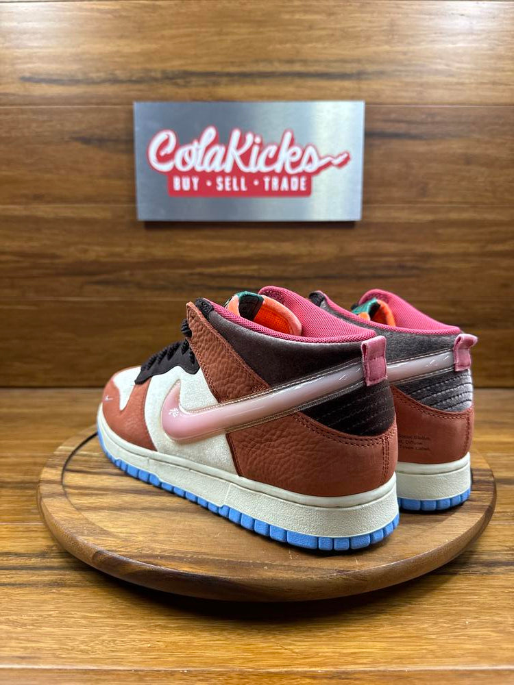 Nike Dunk Mid Social Status Free Lunch Chocolate Milk