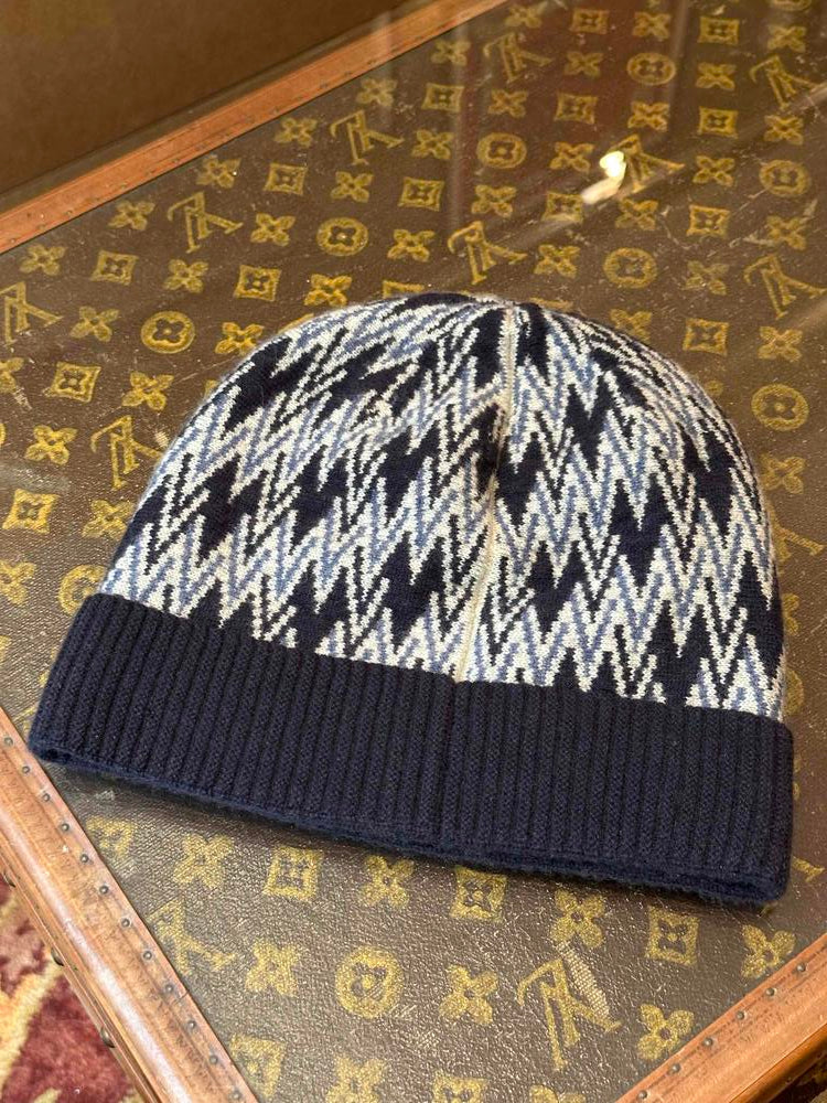 Louis Vuitton Blue Knit Beanie