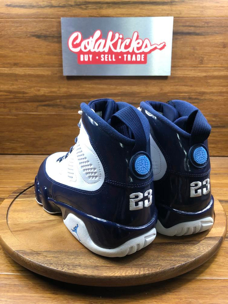 Navy blue jordan 9 on sale