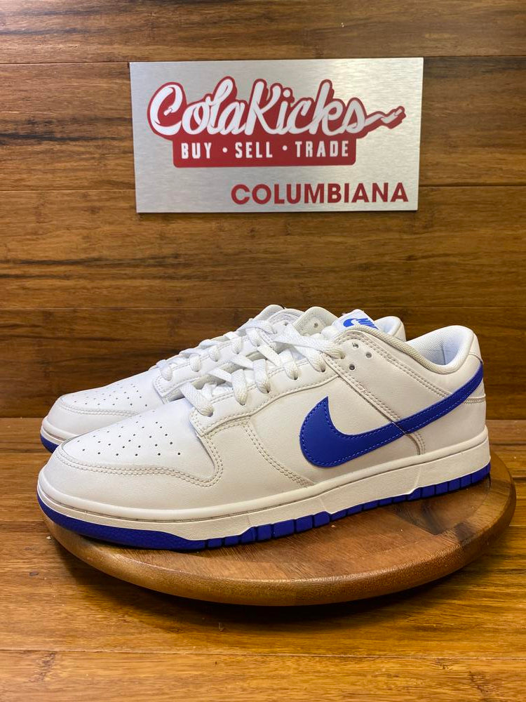 Nike Dunk Low White Hyper Royal