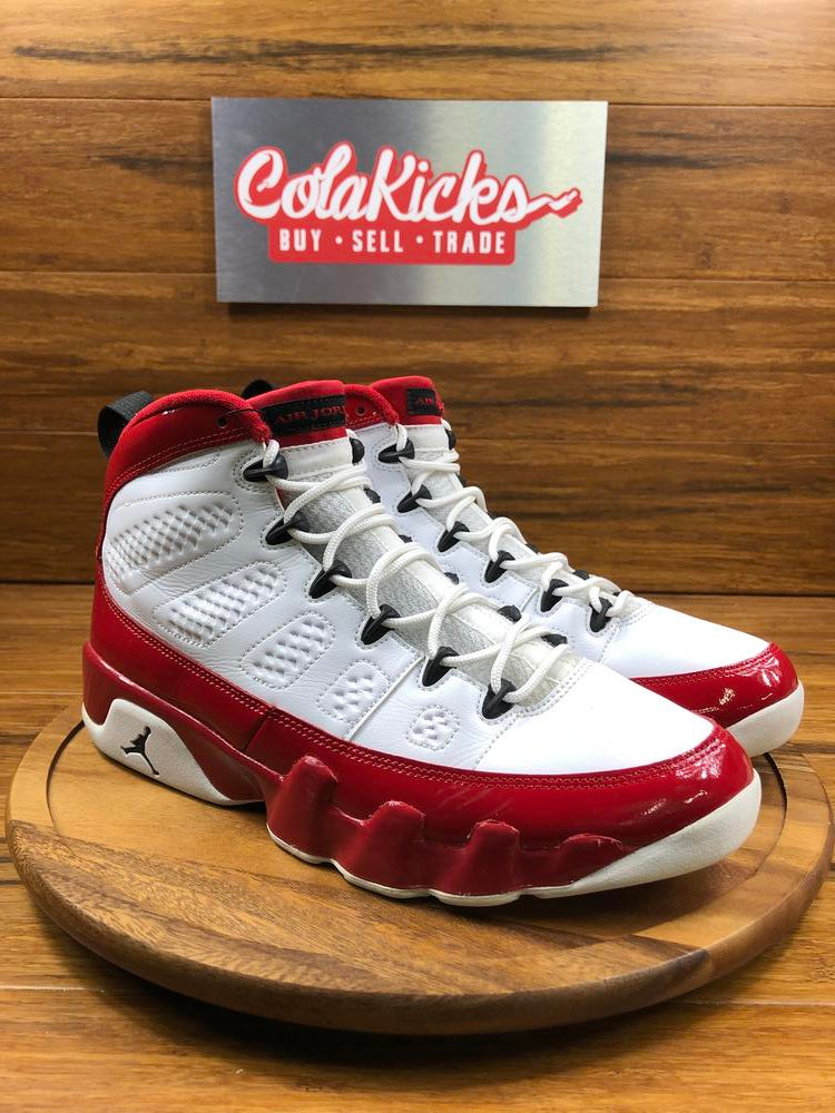 Jordan 9 Retro White Gym Red