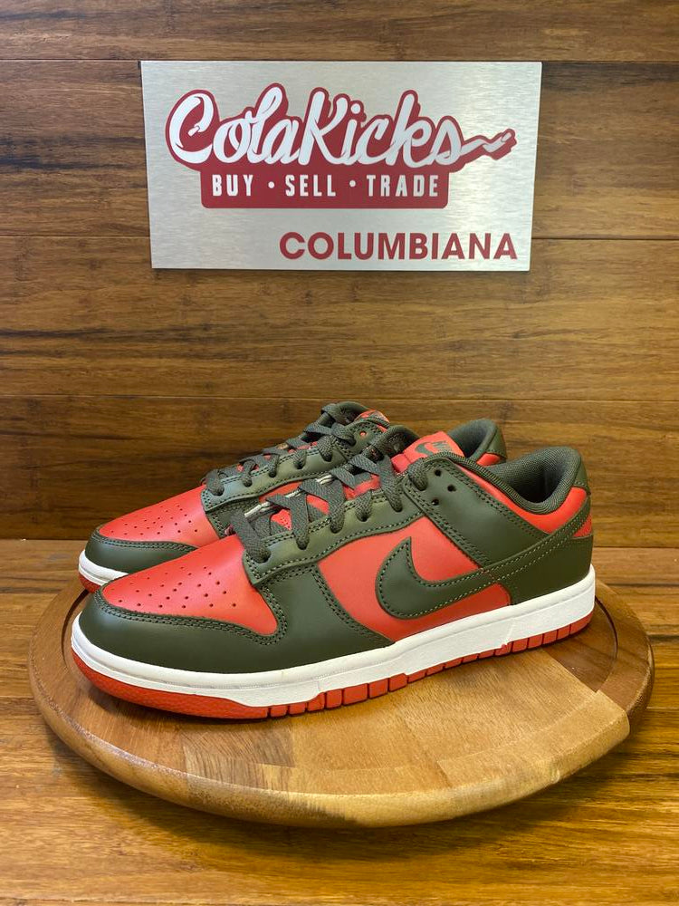 Nike Dunk Low Mystic Red Cargo Khaki