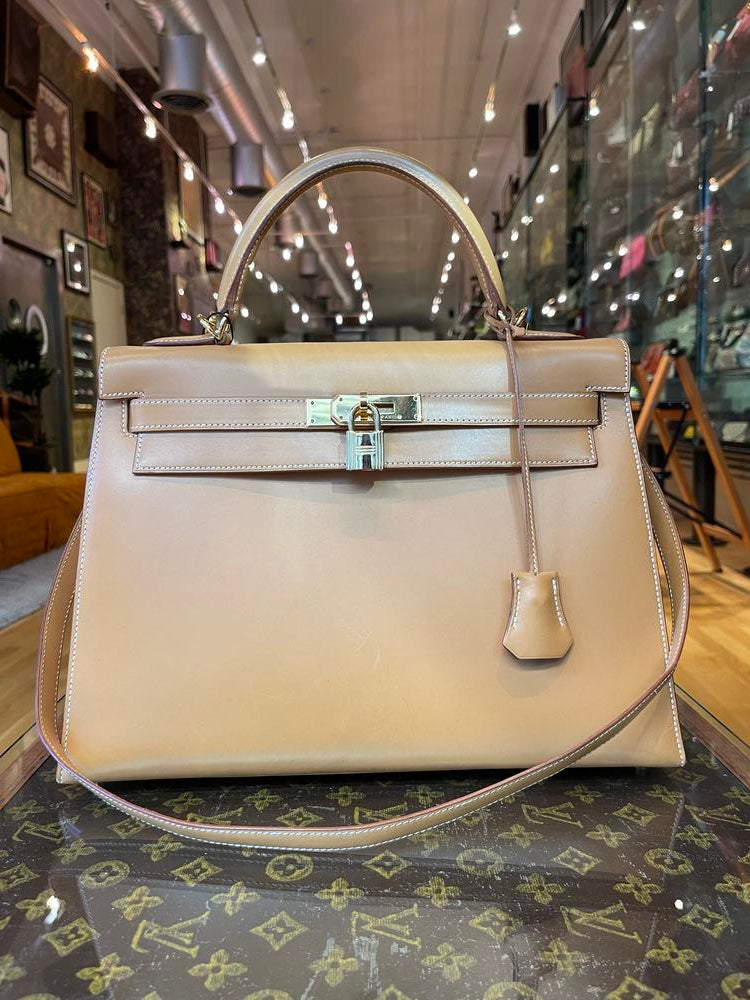 Hermes Kelly 32 Gold Chamonix 2000