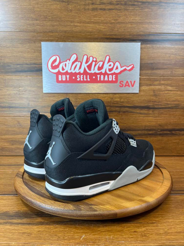 Jordan 4 Retro SE Black Canvas