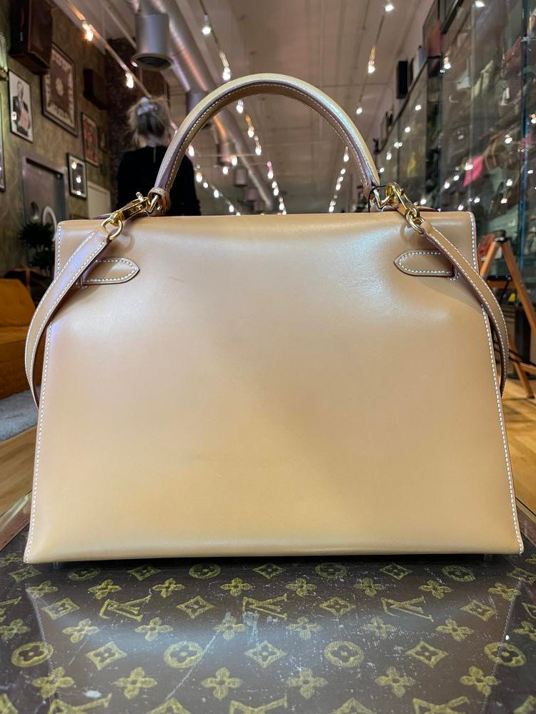 Hermes Kelly 32 Gold Chamonix 2000