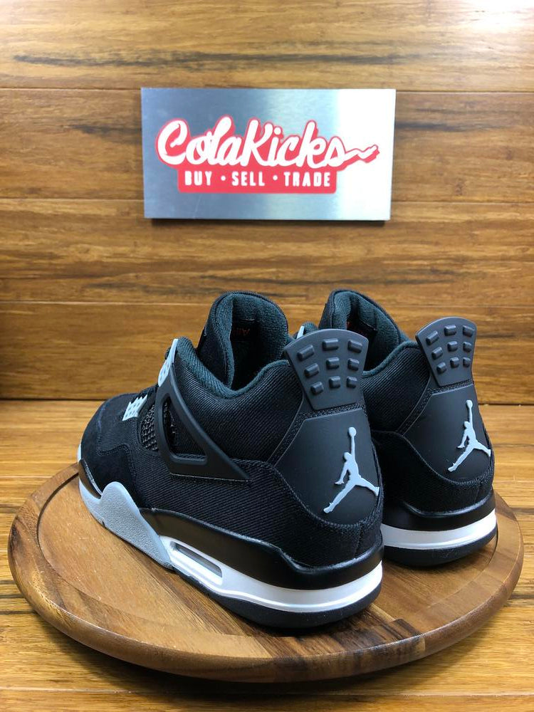 Jordan 4 Retro SE Black Canvas