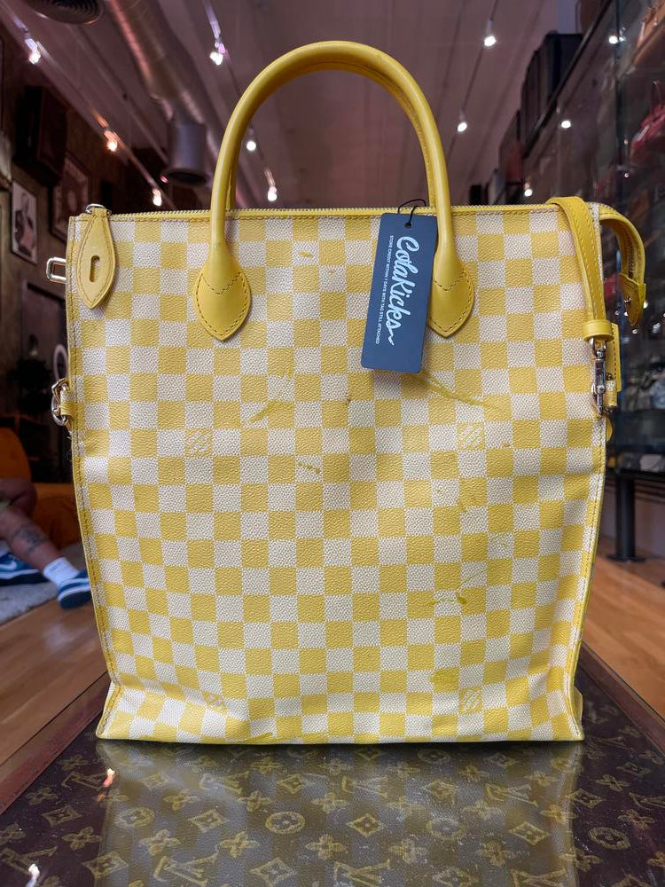 Louis Vuitton Damier Couleur Mobil Tote Yellow