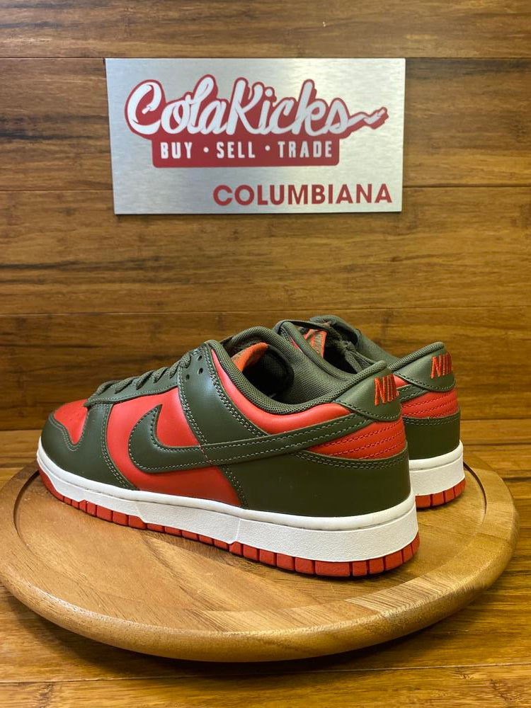 Nike Dunk Low Mystic Red Cargo Khaki