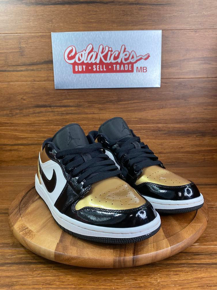 Jordan 1 Low Gold Toe