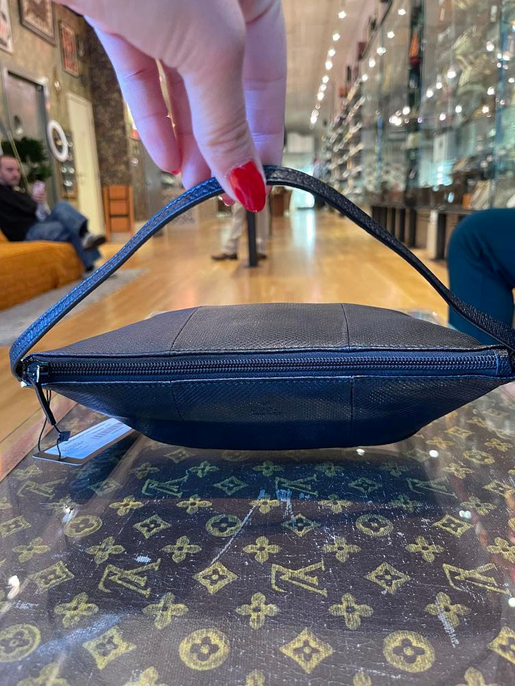 Gucci GG Leather Snake Pochette Black