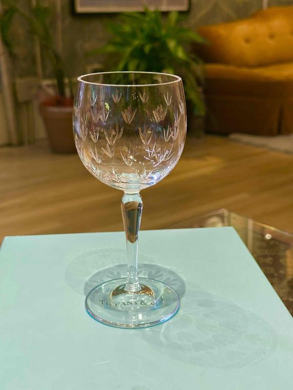 Tiffany & Co. Crystal Floret Wine/Whiskey Glass Set (4)