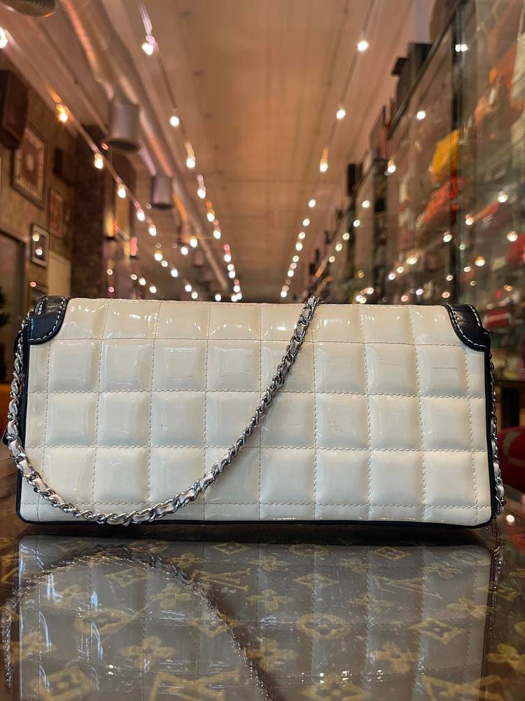 Chanel Square Quilt Flap Bag East West