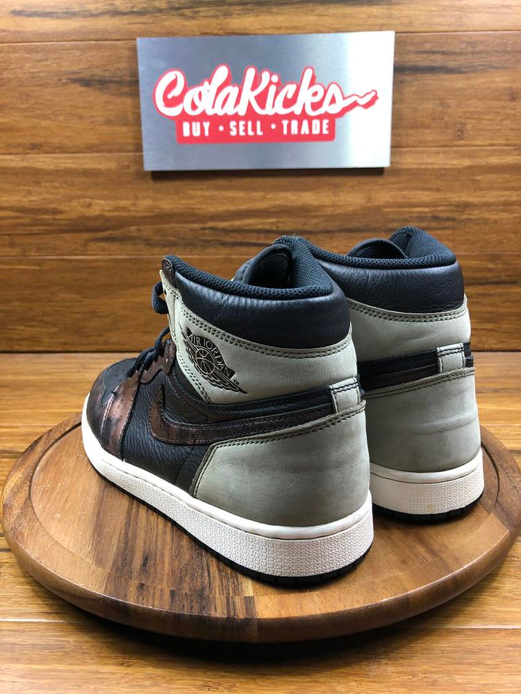 Jordan 1 Retro High Light Army Rust Shadow Patina