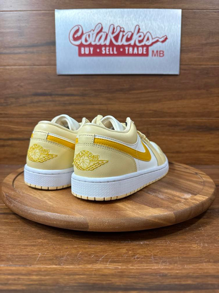 Jordan 1 Low Sail Yellow Ochre (Women's)