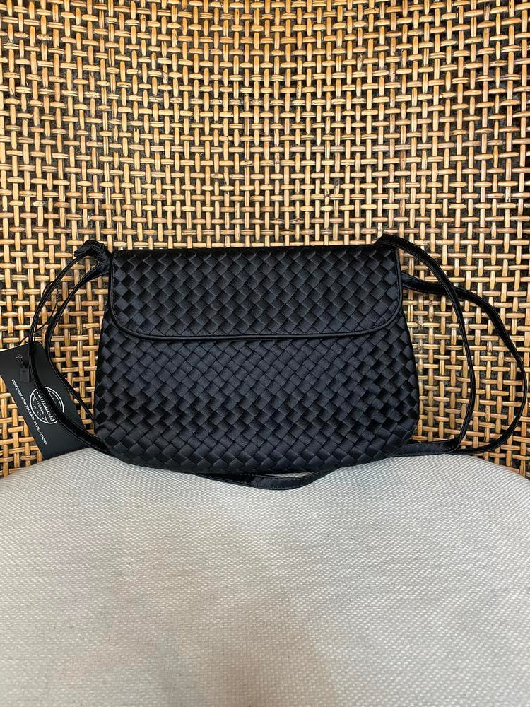 Bottega Intrecciato Satin Crossbody Bag