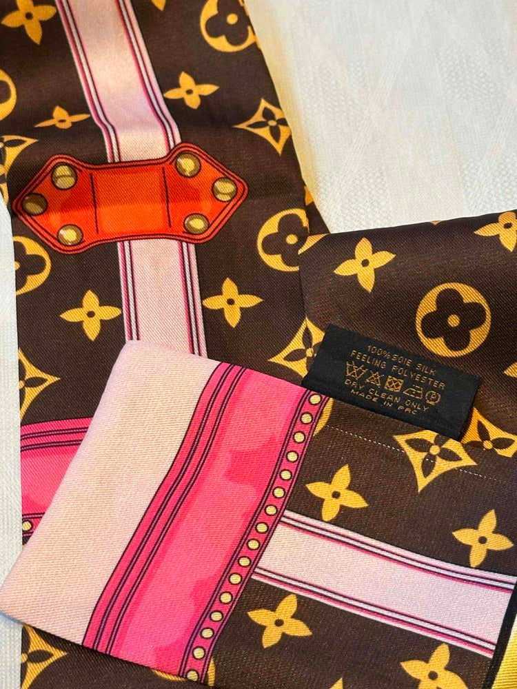 Louis Vuitton Trunks & Bags Ribbon Scarf