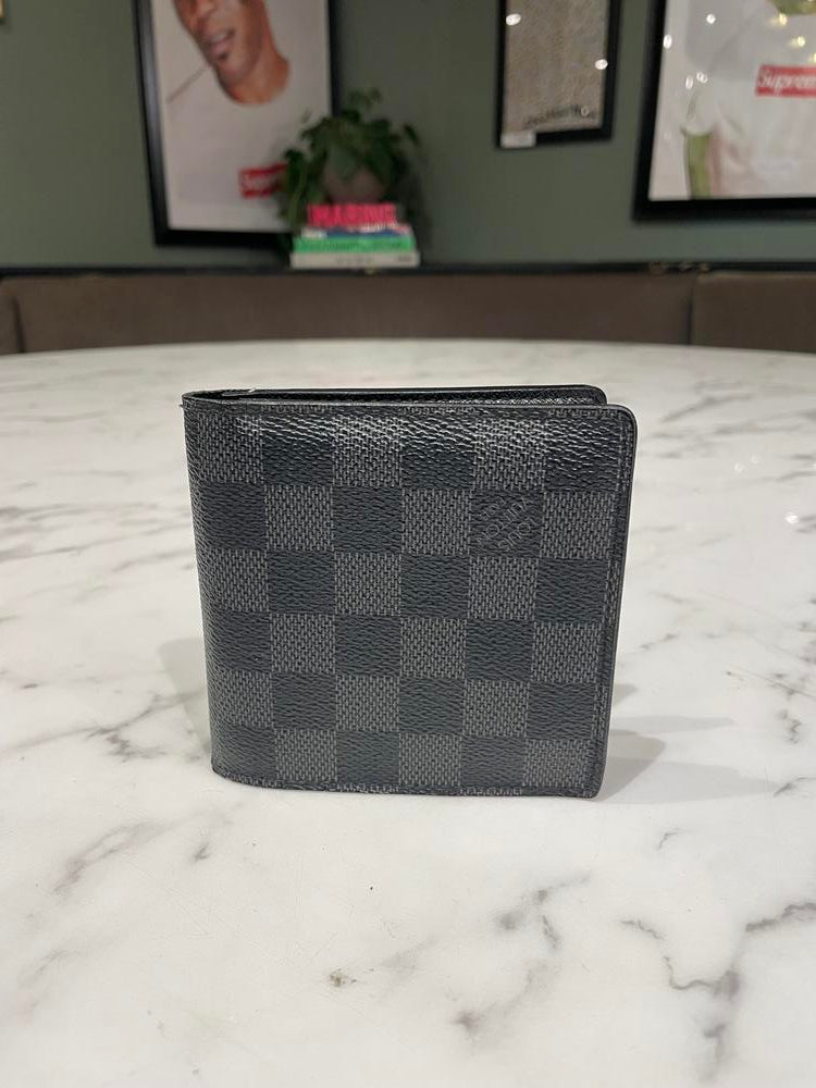 Louis Vuitton Damier Graphite Bi Fold Wallet