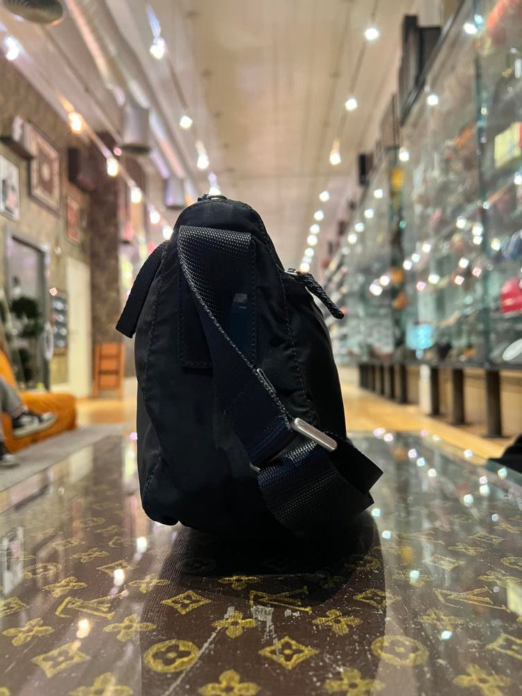 Prada Black Nylon Shoulder Bag