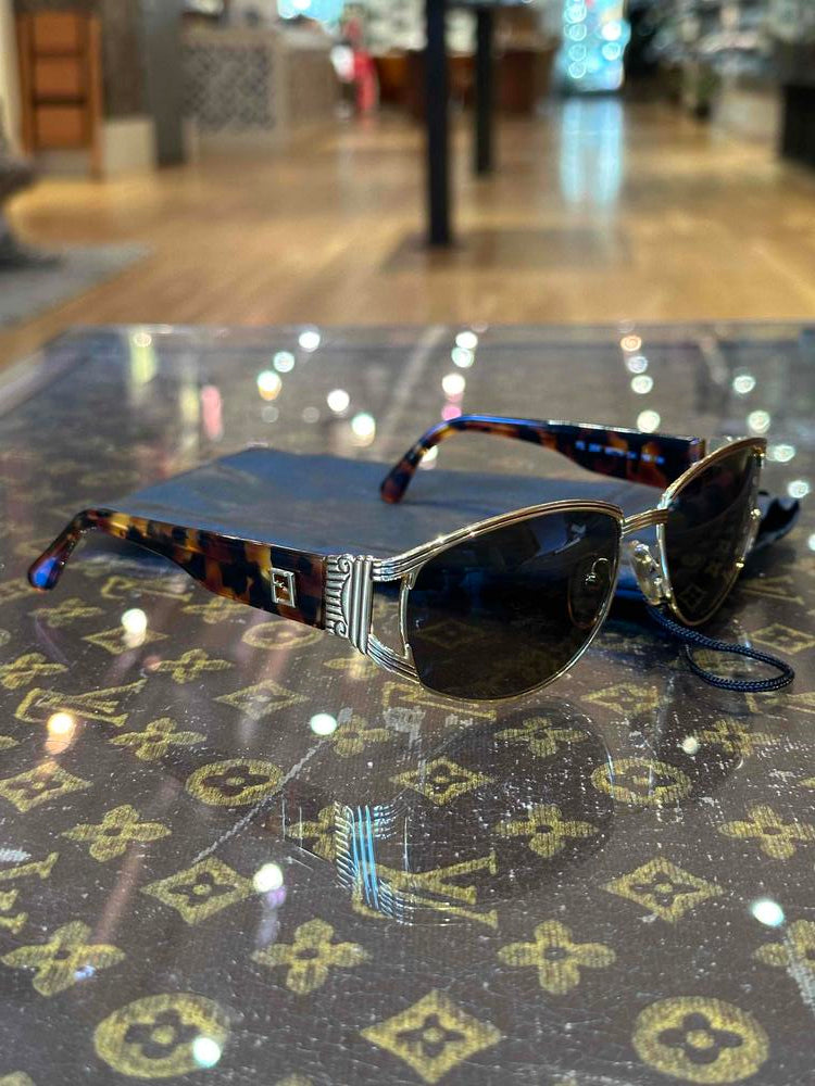 Vintage Fendi FS264 Tortoise & Gold Sunglasses