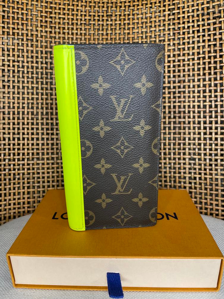 LV Monogram Macasssar Brazza Wallet