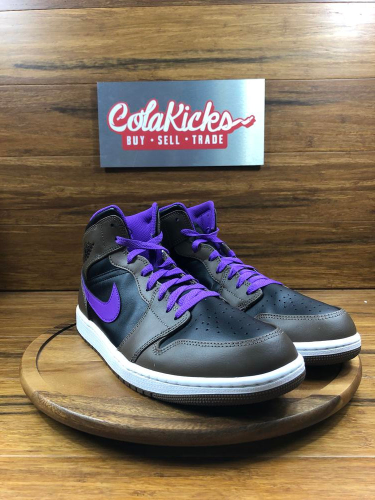 Jordan 1 Mid Purple Mocha