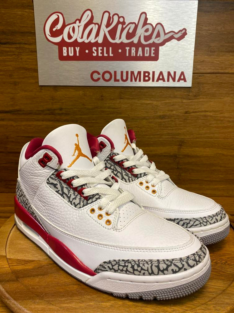 Jordan 3 Retro Cardinal Red