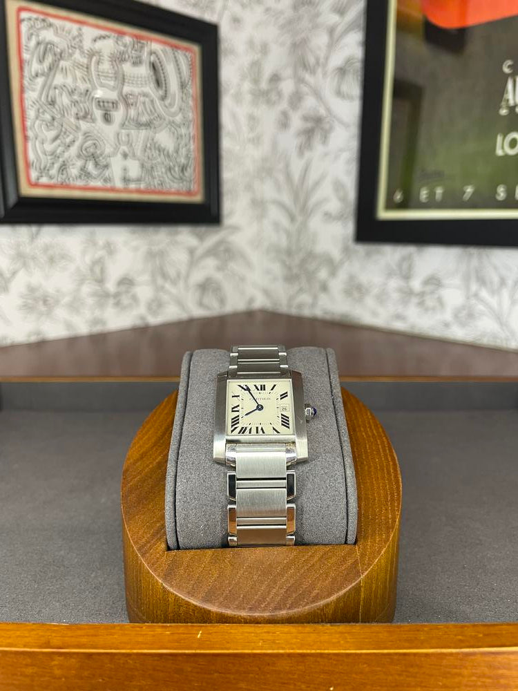 Cartier Tank 2010 36mm Date Dial