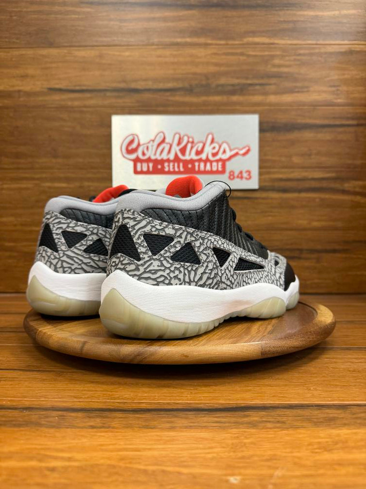 Jordan 11 Retro Low IE Black Cement