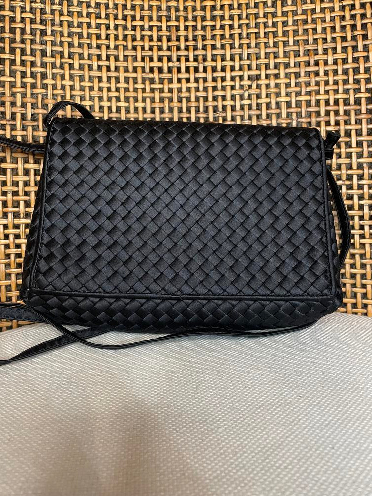 Bottega Intrecciato Satin Crossbody Bag