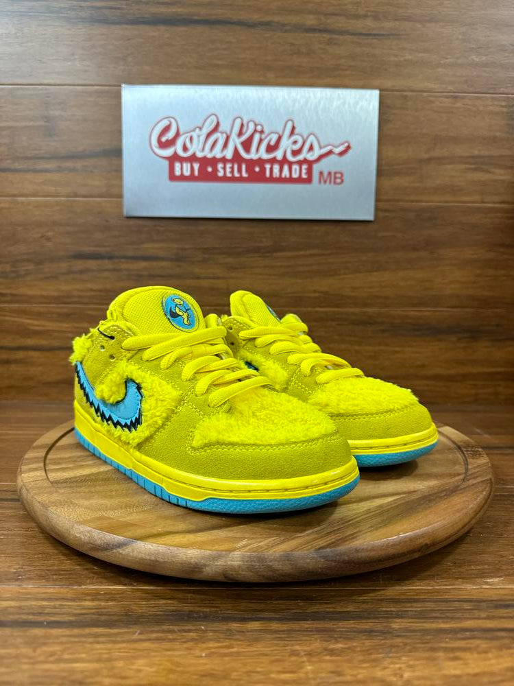 Nike SB Dunk Low Grateful Dead Bears Opti Yellow