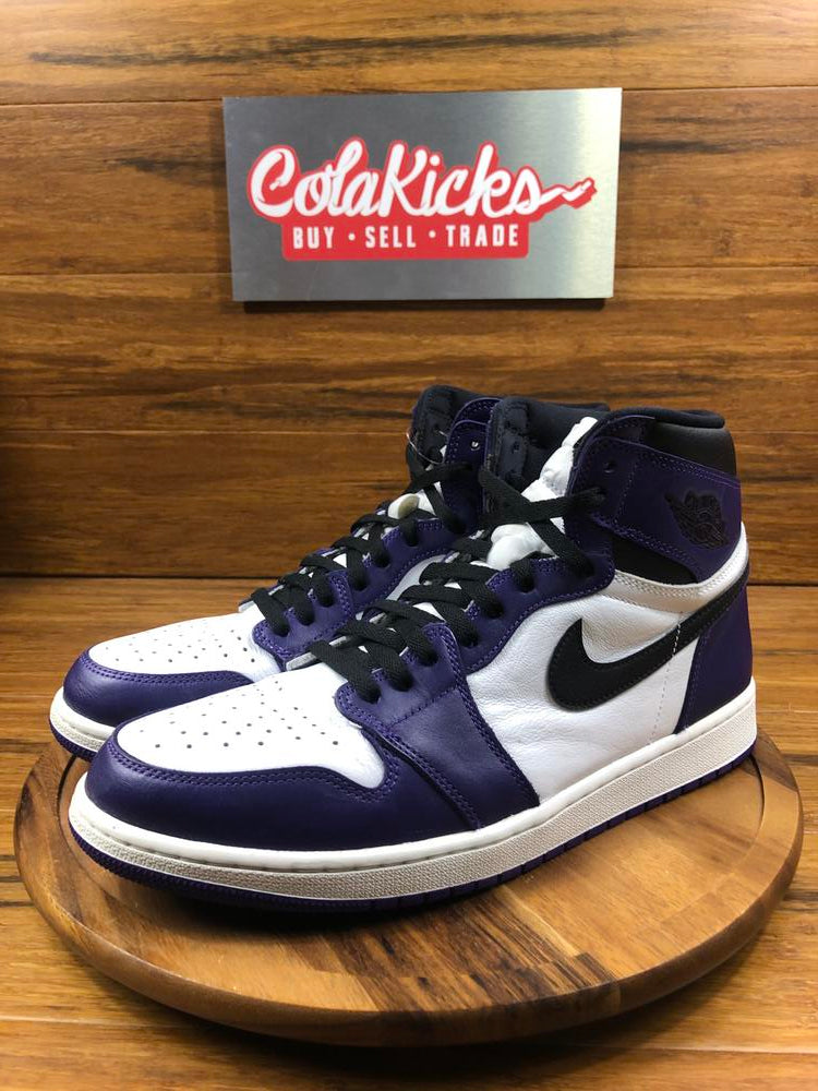 Jordan 1 Retro High Court Purple White