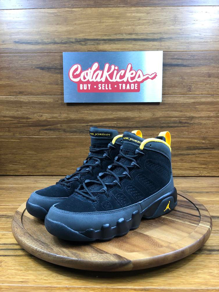 Jordan 9 Retro Dark Charcoal University Gold (GS)