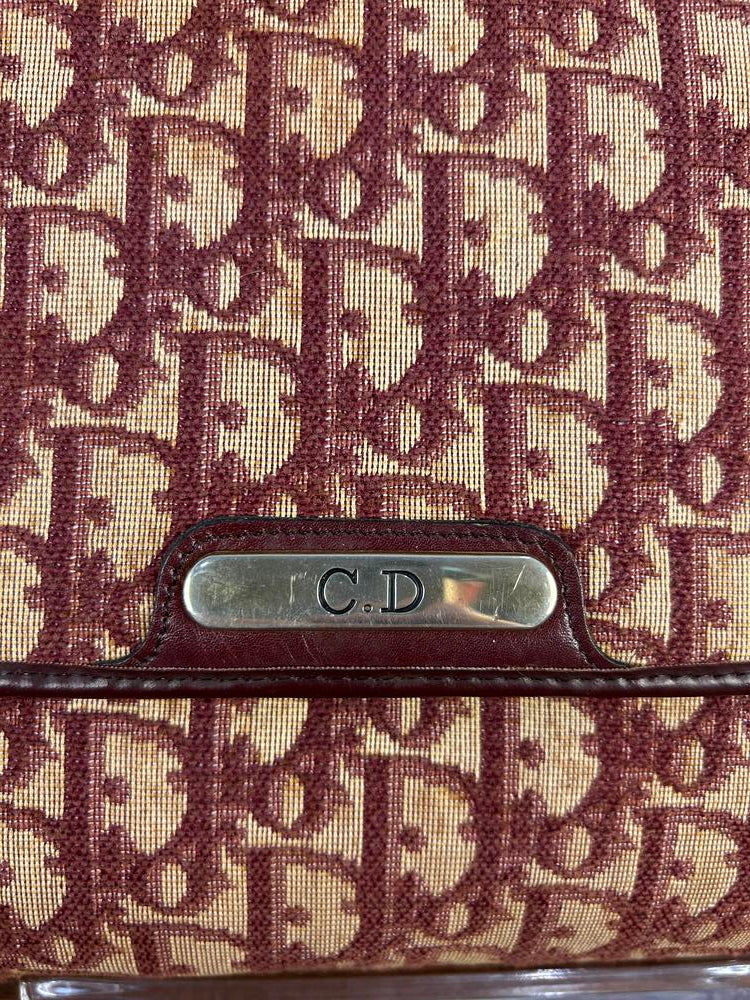 Dior Vintage Red Shoulder Bag (Broken Snap)