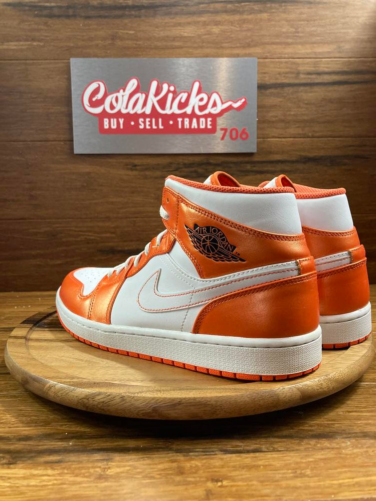 Jordan 1 Mid Metallic Orange (GS)